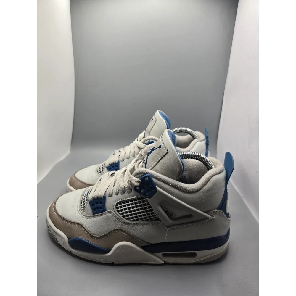 Air Jordan 4‎ Retro 2024 Military Blue Mens 6 Basketball Sneakers FV5029-141